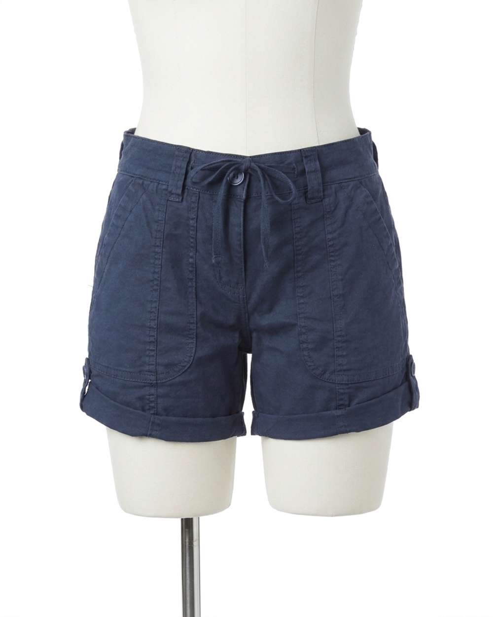 NEW GRACE AND LACE soft cargo shorts in navy